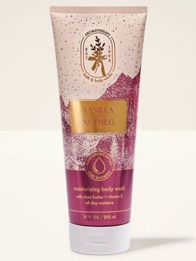 Bath & Body Works Aromatherapy Vanilla Nutmeg Moisturizing Body Wash NWT